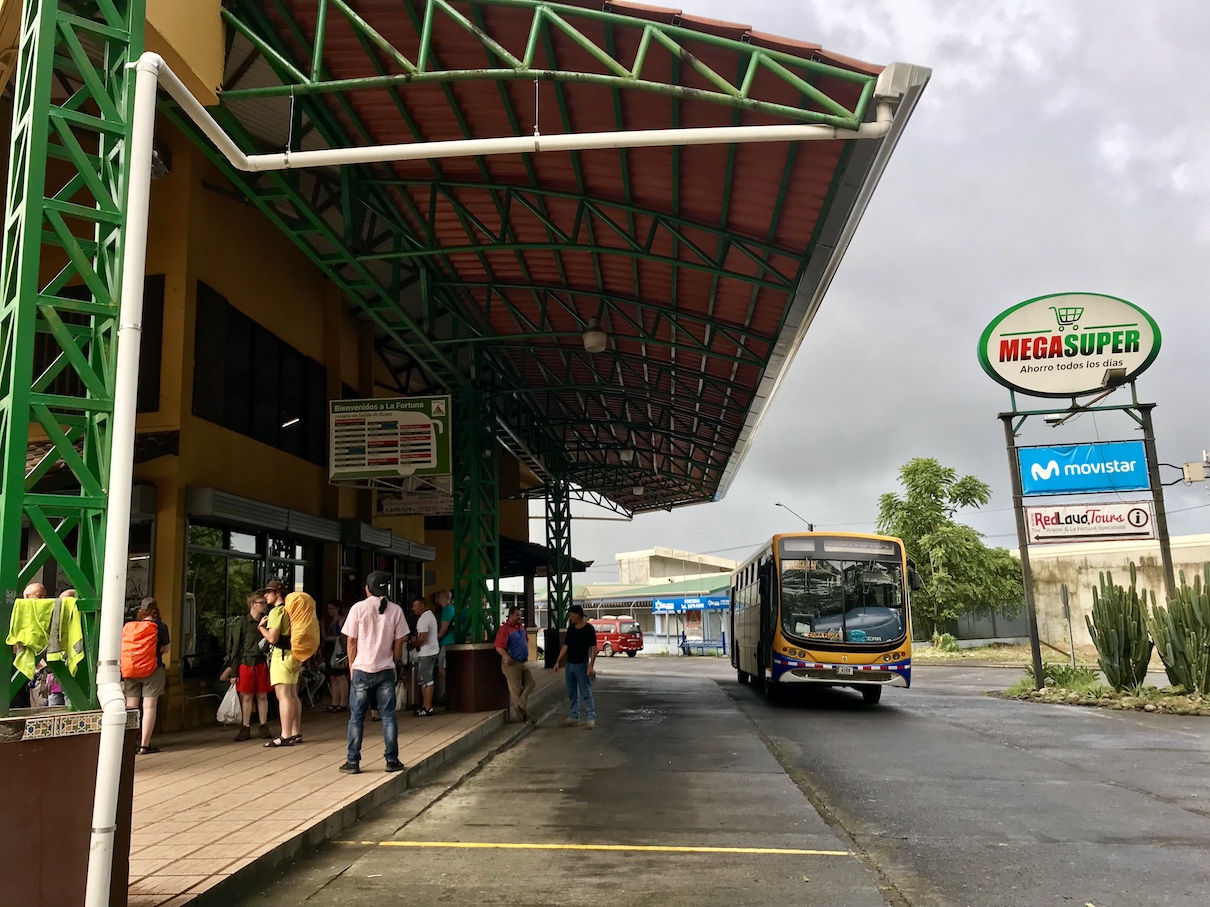 La Fortuna Bus Stop