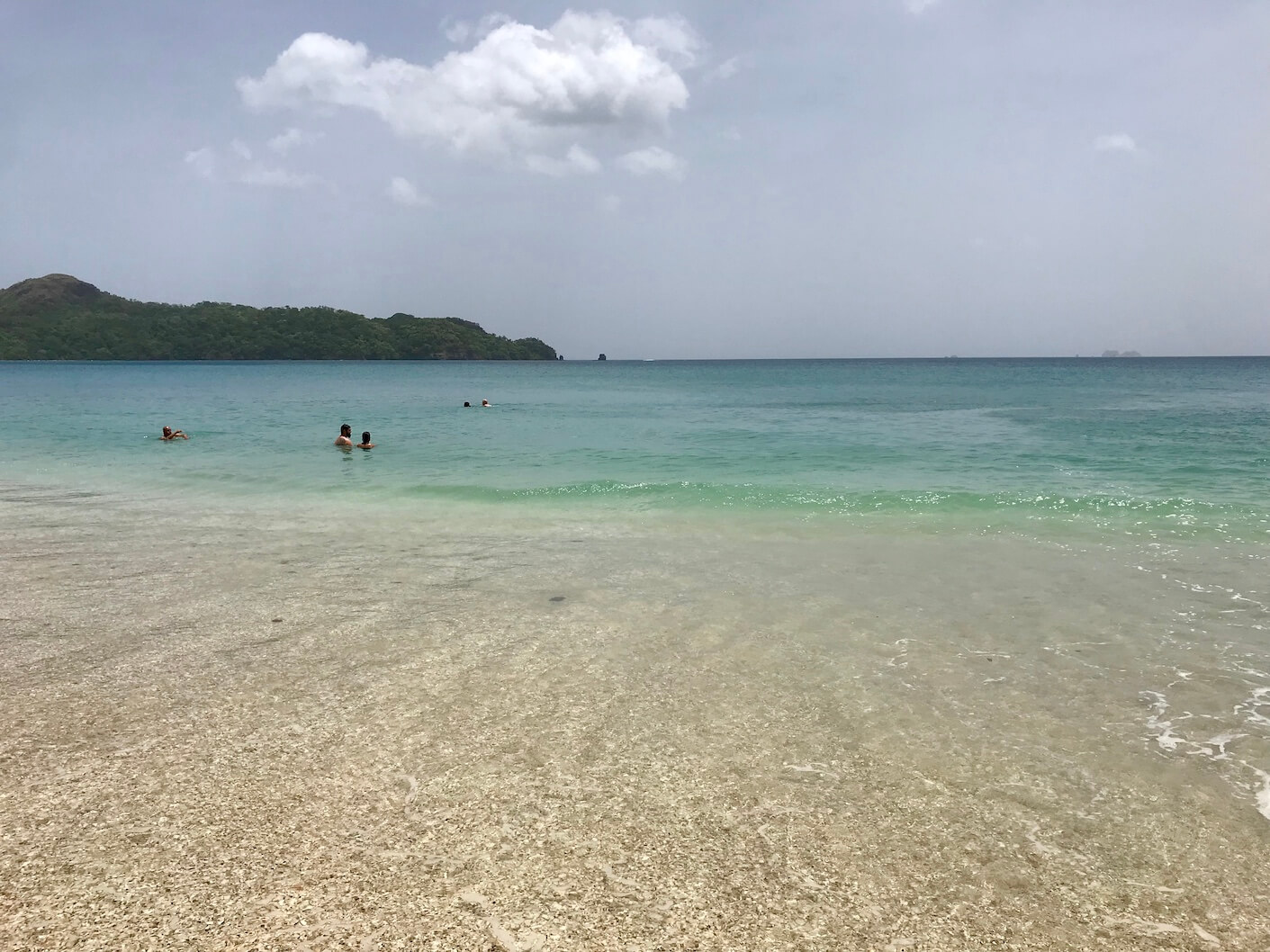 Crystal clear waters at Playa Conchal