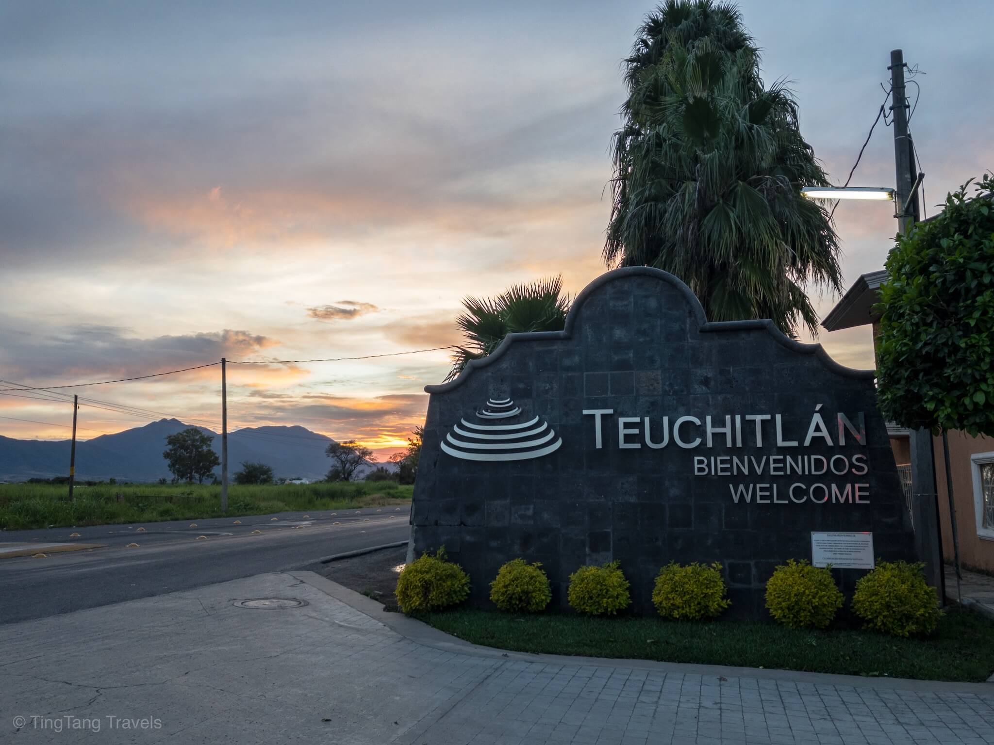 Teuchitlan welcome sign